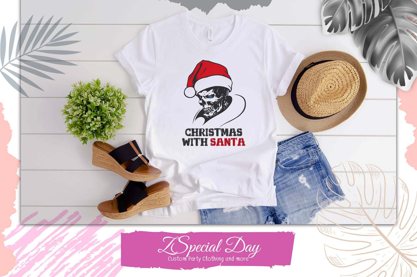 Christmas  With SANTA shirts. funny sweater