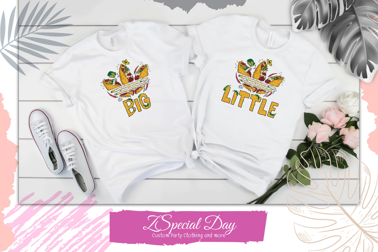 Nachos Adidas Big Little Sorority Shirts, Funny Big Little Shirts