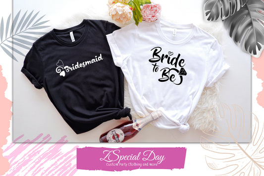 Bride To Be Shirt, Bride to be T-Shirts, Bachelorette Party Shirts